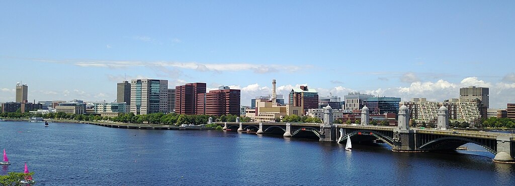 Cambridge skyline.